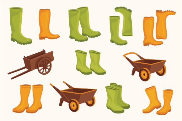 Download Set of Garden Tools - Garden tools Collection