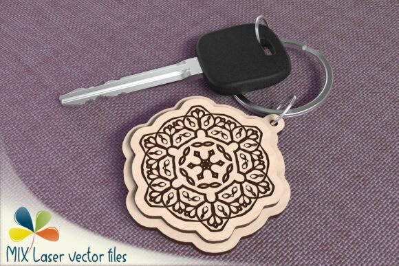 Download Layered Mandala Laser Engraving File - Premium Resources