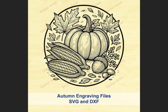 Download Autumn Laser Engraving File SVG - Premium Resources